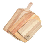 Kit 3 Tablas De Picar Tramontina 10239664 Madera