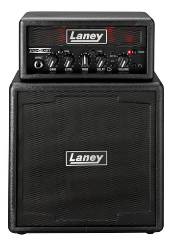 Mini Amplificador Laney Mini Stack Iron Torre 6w Rms Preto