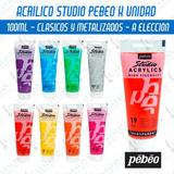 Acrilico Studio Pebeo Pomo X 100ml La Unidad Microcentro