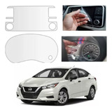 Mica Proteccion  Pantalla Y Tacometro Nissan Versa 2022 2023