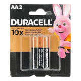 Kit 3 Cartelas Pilhas Duracell Aa2