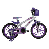 Bicicleta Infantil Aro16 Athor Baby Lux Unicórnio