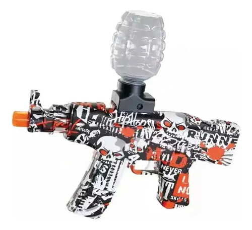 Pistola Rifle Ak47 Balas Hidrogel 2 En 1 Con Balas Foami | Envío gratis