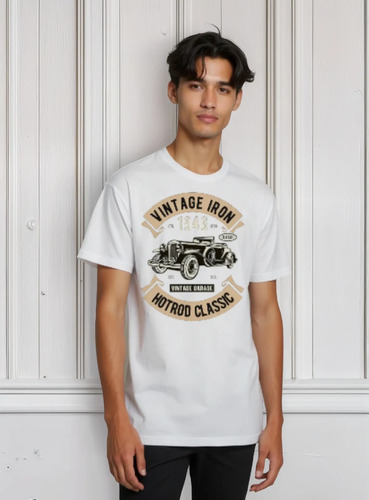 Playera 100% Algodón Casual Adultos Manga Corta