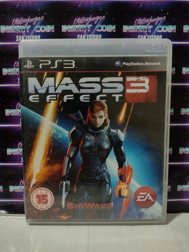 Mass Effect 3 Play Station 3 Ps3 Juego 