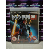 Mass Effect 3 Play Station 3 Ps3 Juego 