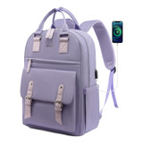 Lovevook Mochila Para Laptop Para Mujer, Mochila Vintage De 