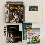 Golden Sun The Lost Age Gba Gameboy Advance Nintendo