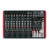 Consola Potenciada Novik Nvk 1200p Usb 12 Canales Efectos