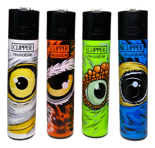 Encendedor Clipper Classic Recargable Colección Bird Eyes