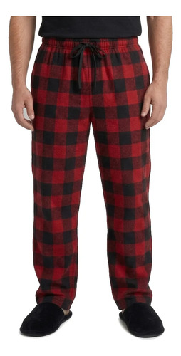 Pantalones Pijama De Franela A Cuadros