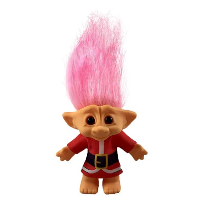 Muñeca Troll Yintlilocn Vintage De 7.5 Pulgadas Con Pelo Ros | Meses sin interés
