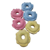 Kit 6 Unidades De Rosquinhas Amamentação - Algodão (3 Pares)