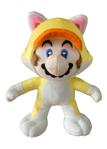 Peluche Mario Cat Gato Excelente Calidad Envío Gratis