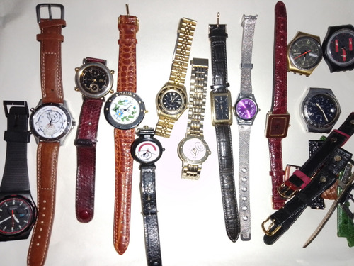 Lote Relojes Originales Seiko Y Otras Marcas Imperdible