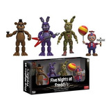 4 Bonecos Fnaf Freddy, Bonnie, Springtrap, Balloon Boy