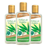 Kit 3 Odorizante De Ambiente Folhas De Bambú Ubon 140ml