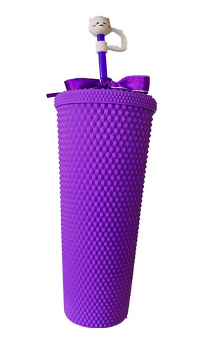 Vaso Color Morado Mate