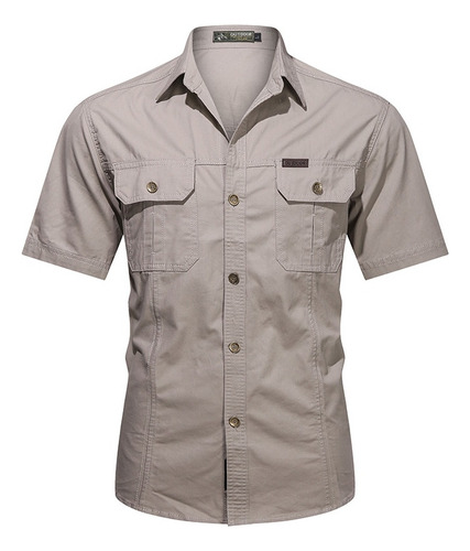 Camisa De Carga Táctica Militar Para Hombre, Pantalón Corto