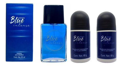 Perfume Caballero Blue Intense Set Con Desodorante Original 