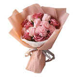 Ramo De Flores Jabón Para El Día De San Valentín Regalos