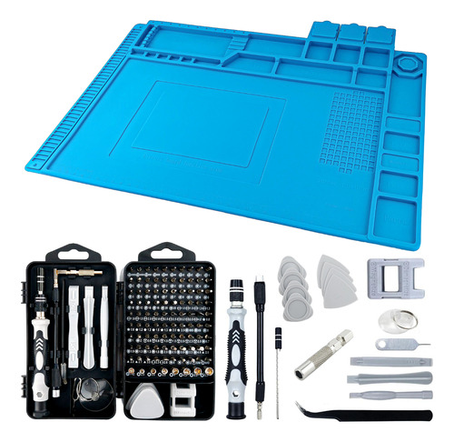 Kit Manta Antiestática Bancada 45x30cm 117 Chaves Precisão