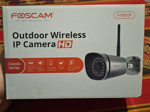 Camara Ip Foscam Fi9800p Wifi Hd Exterior P2p 