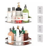 Esquinero Organizador Ducha Baño  Estante Set 2 Pcs