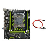 Placa Base Para Juegos De Pc X79g+cable De Conmutación Lga20