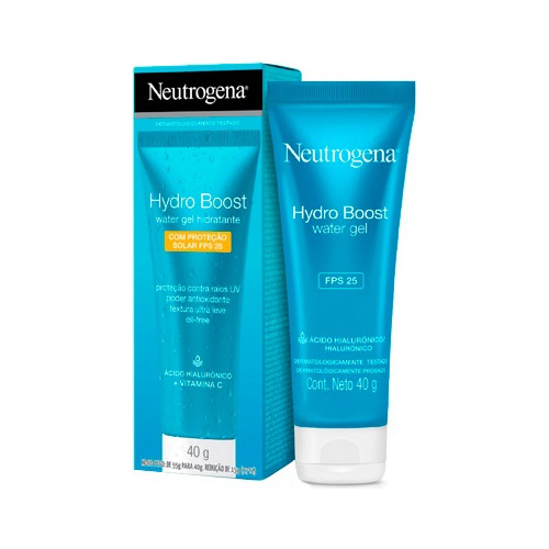 Neutrogena Hydro Boost Fps 25 Water Gel Hidratante X40g