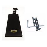 Kit Cowbell 7'' To 052 + Suporte P/pedestal Ta 430 Hast Reta