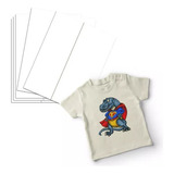 Papel Transfer Inkjet Camisetas Claras X 10 Hojas A4 Carta
