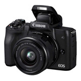  Canon Eos M50 + Lente 15-45mm Mirrorless 