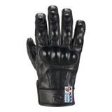 Jm Guantes Moto Cuero Mujer Nine To One Cuero Ruby Evo Negro