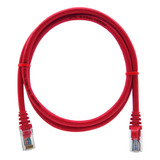 Cabo Ethernet Internet Rj45 Cat5e 1,20m Vermelho + 1,5m Azul