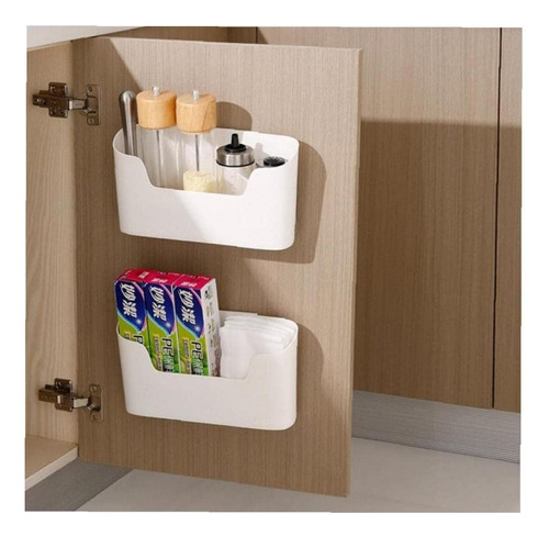 Organizador Pequeño De 2 Piezas Para Armario/baño