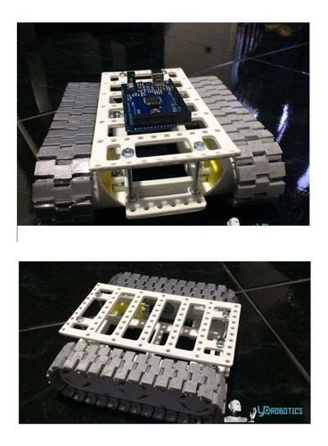 Carro Tanque Oruga Robot Rc Radiocontrol Prototipo Arduino