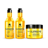 Kit Supreme Tree Liss Pós Química (3 Produtos) - 300ml