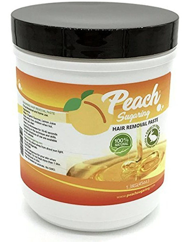 Azucarado Paste Duro  peach Azucarado Orgánico Depilación C