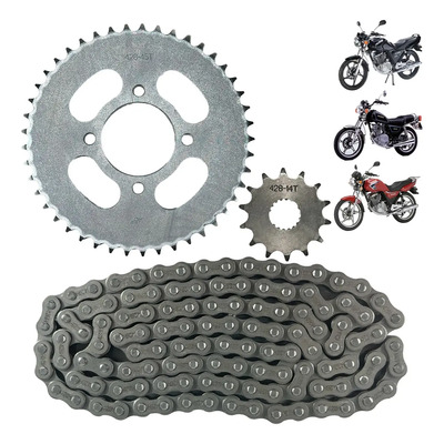 Kit De Arrastre Reforzado Susuki Gn125 Gs125 En125-hu 125-2a | Meses sin interés