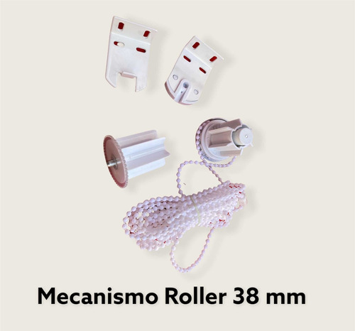 Set De Mecanismo Cortinas Roller 38 Mm