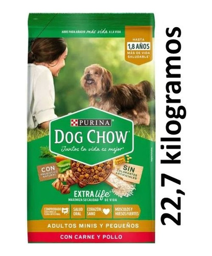 Dog Chow Adu Minispeques 22.7kg