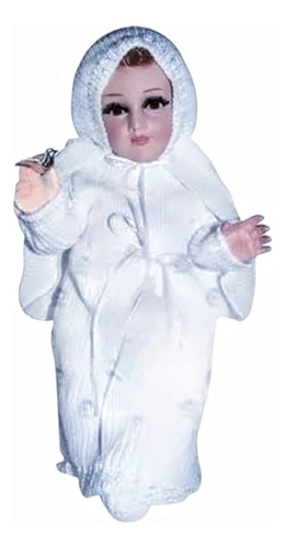Vestido De Niños Dios De Bebe En Tallas Ropon Blanco
