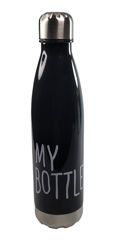 Botella cuello alto My bottle Negra