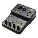 Consola De Mezclas Sonicake, Minimezclador De Audio, Mezclad