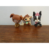 Lote Com Três Littlest Pet Shop Coleção Macdonalds 