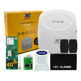 Kit Active 20 Gprs 4g, Tec-300, Mrf, Bateria, Controles Jfl