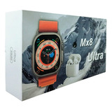 Smart Watch Ultra 49mm Y Audífonos Inalámbricos 