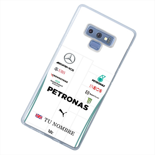 Funda Para Galaxy Mercedes F1 Petronas Con Nombre