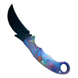 Faca Canivete Karambit Cs Go Black Collor Combate Tática 